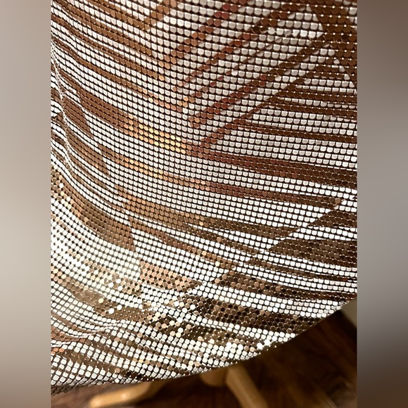 Ramy Brook Women's Rose Gold Tallon Metal Satin Sleeveless Mini Dress  4 S - Picture 8 of 11